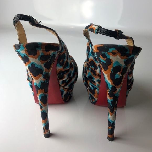 Christian Louboutin Jenny 150 Fabric Pumps 37 - Picture 5 of 9